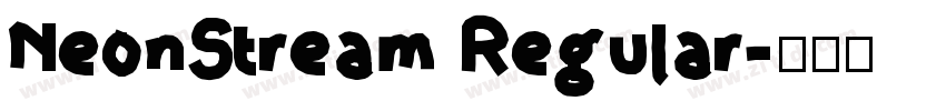 NeonStream Regular字体转换